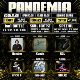 PANDEMIA フライヤー